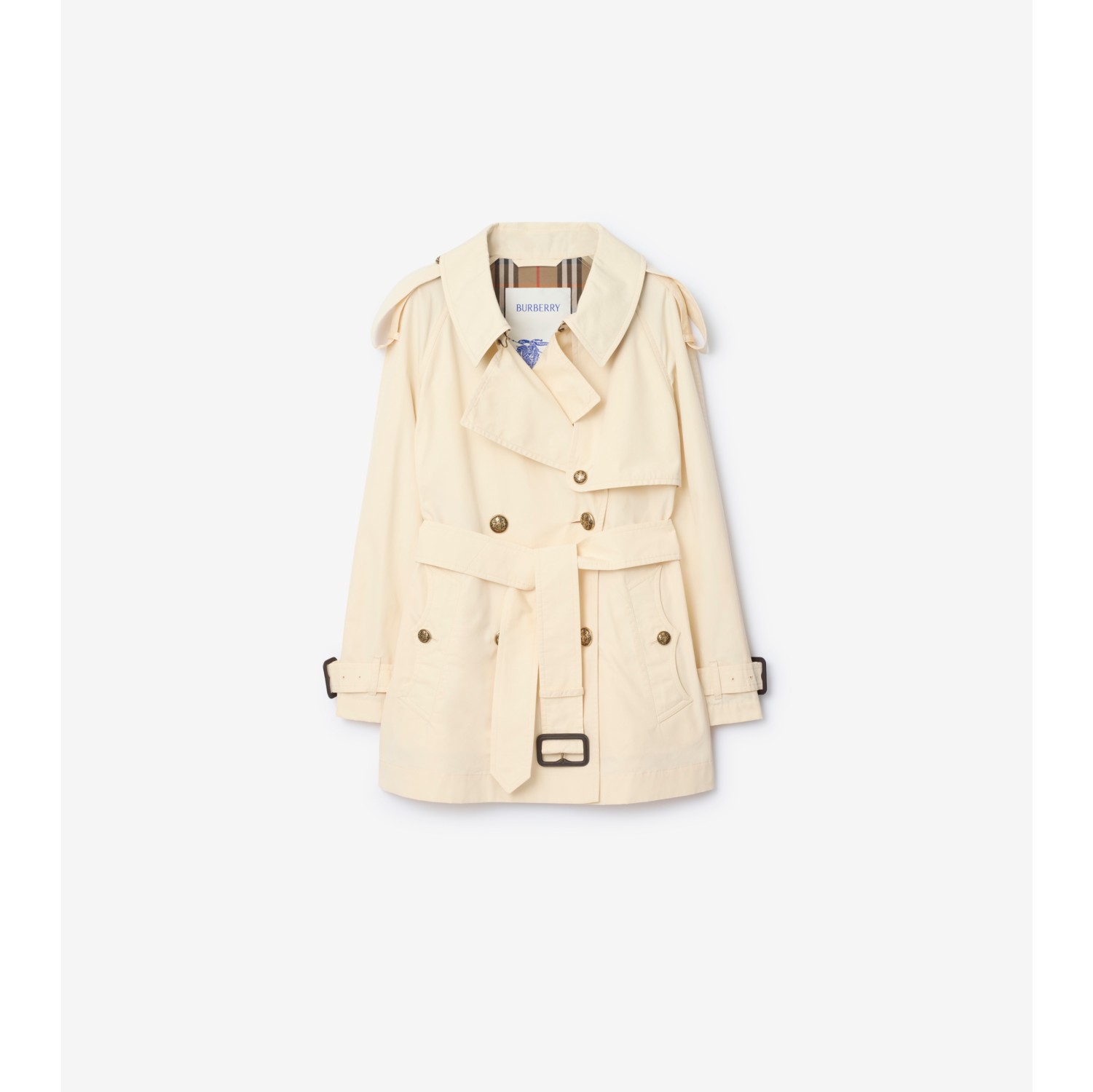 短款轻盈棉质 Fitzrovia Trench 风衣