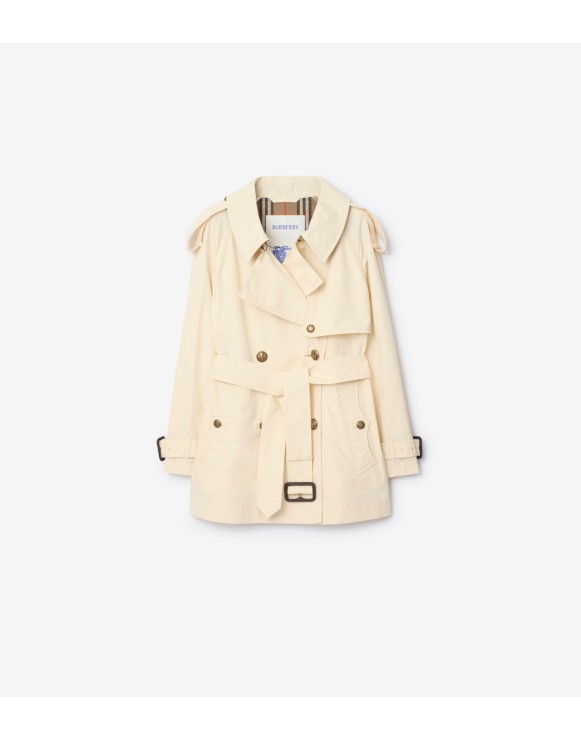短款轻盈棉质 Fitzrovia Trench 风衣