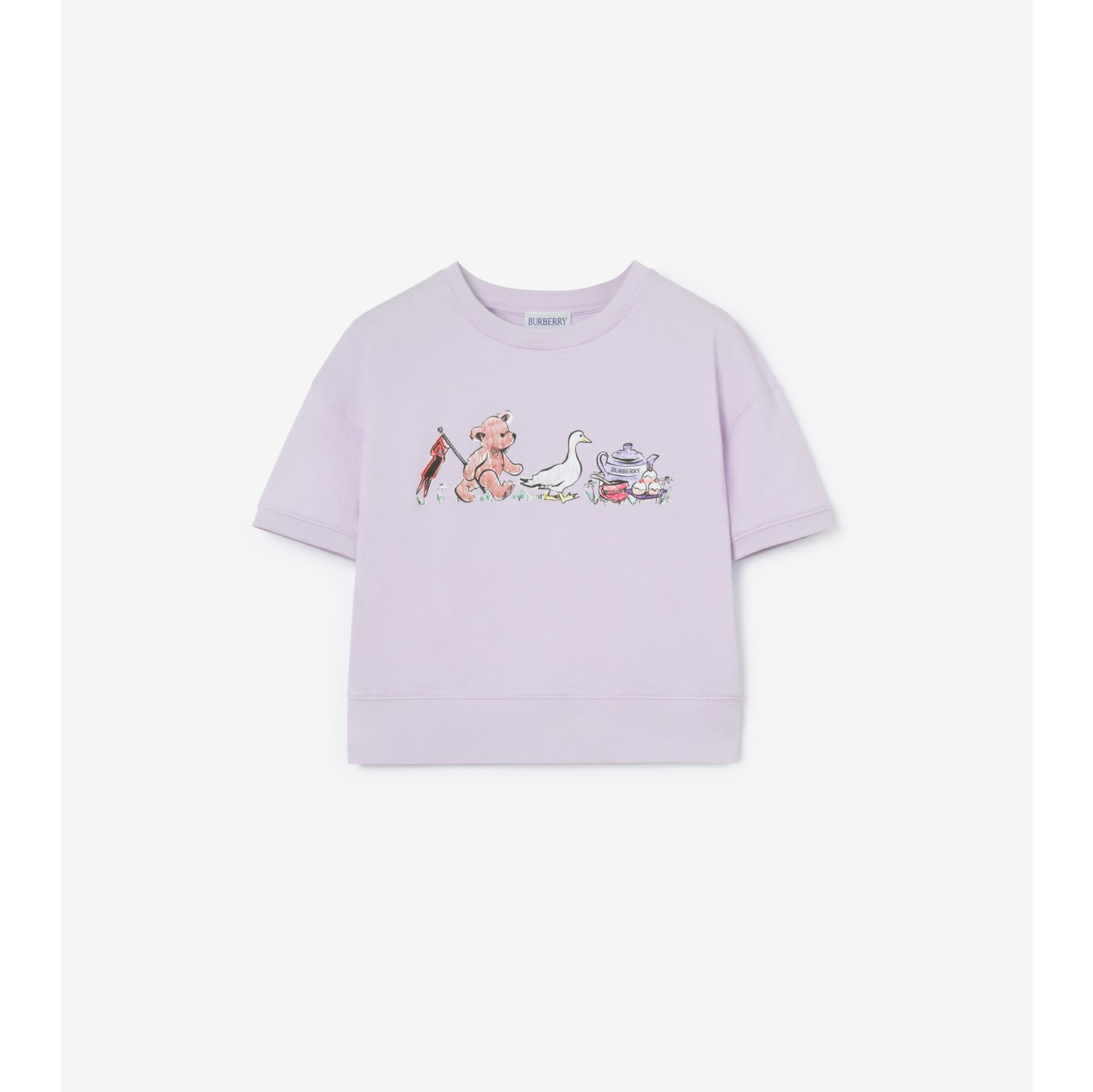 Thomas 泰迪熊及朋友印花棉质 T 恤衫