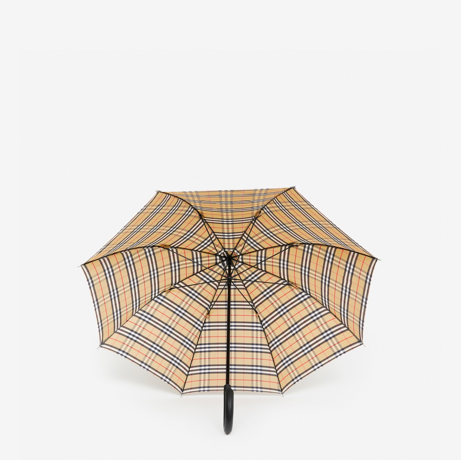 格纹雨伞