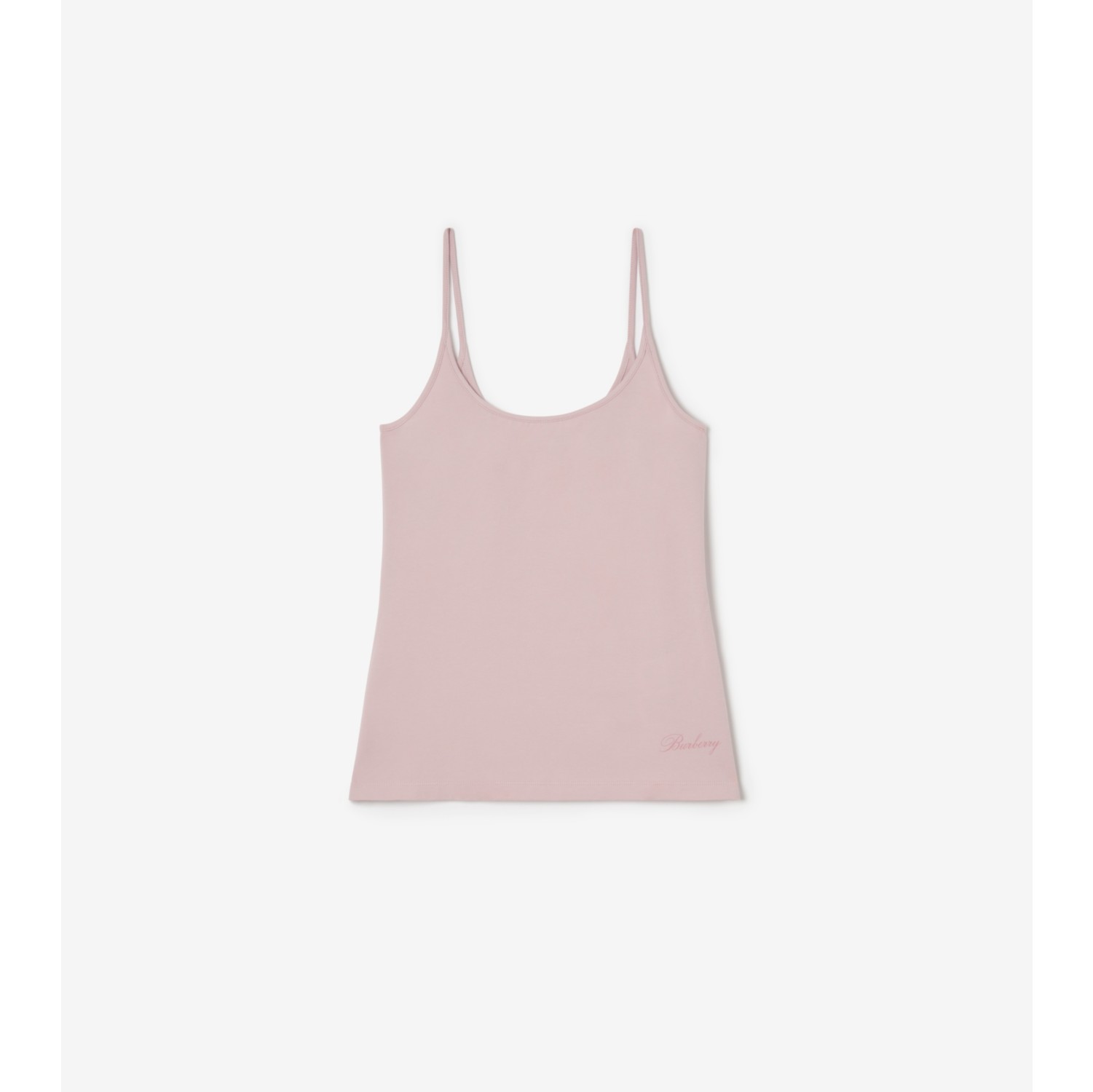 弹力棉质吊带背心