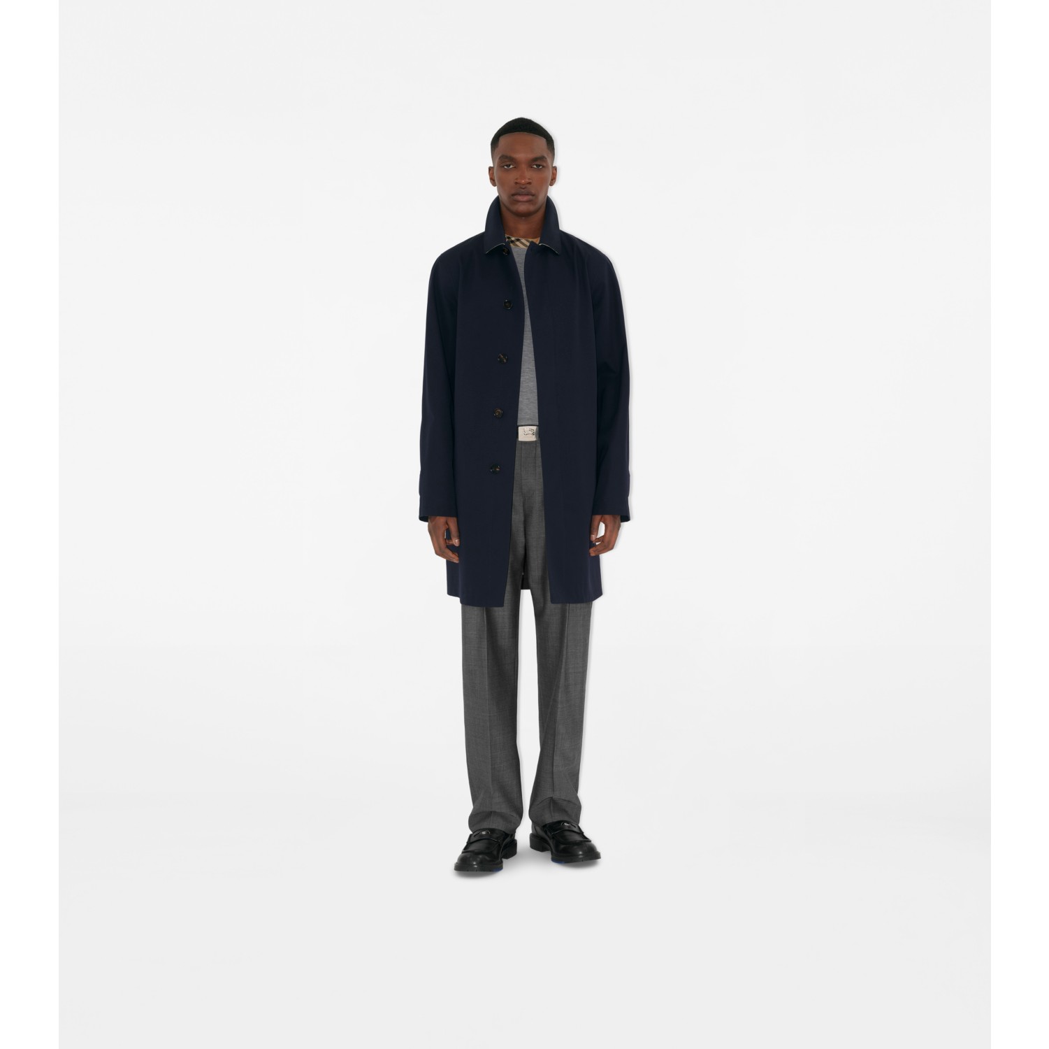 中长款接合嘎巴甸轻便大衣