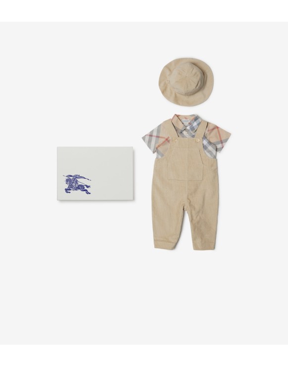 棉质三件套婴儿礼品套装