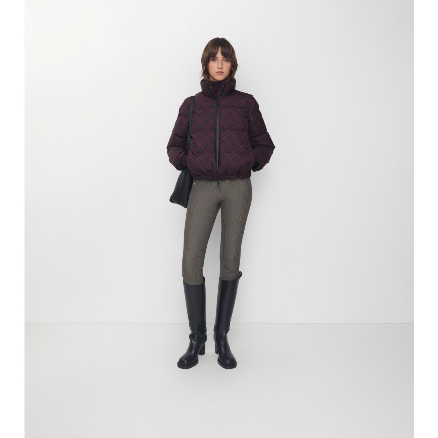 Ambleside 格纹羽绒服