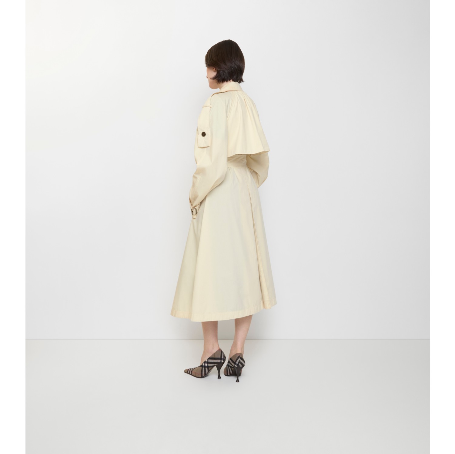 长款帆布 Trerose Trench 风衣