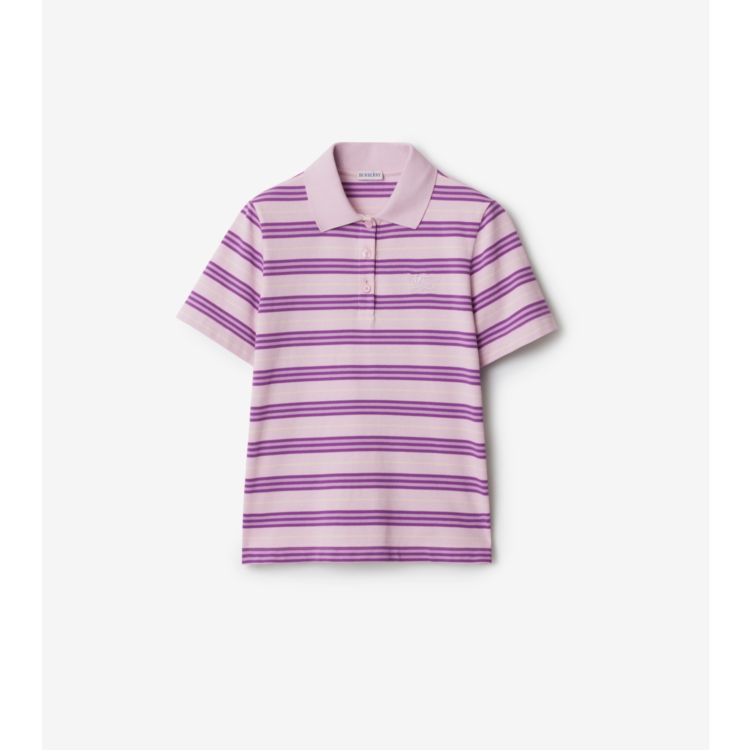 条纹棉质 Polo 衫