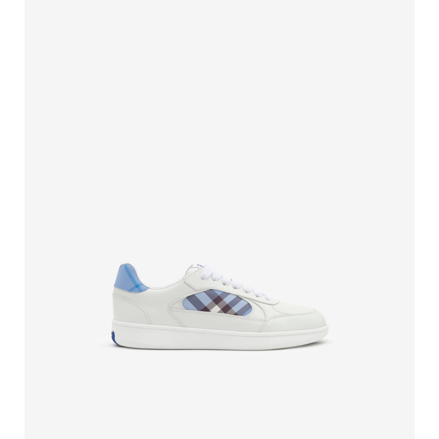 皮革拼格纹 Terrace 运动鞋