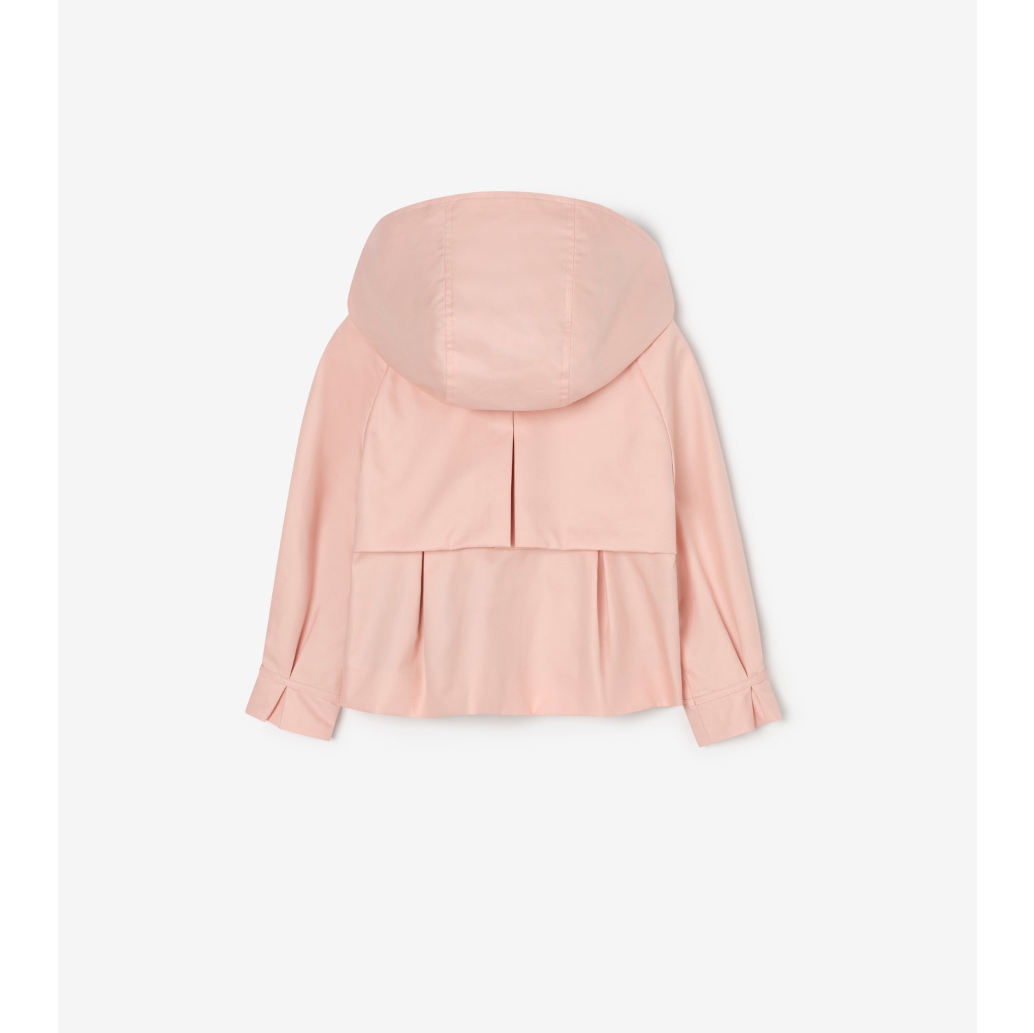 棉质连帽 Trench 外套