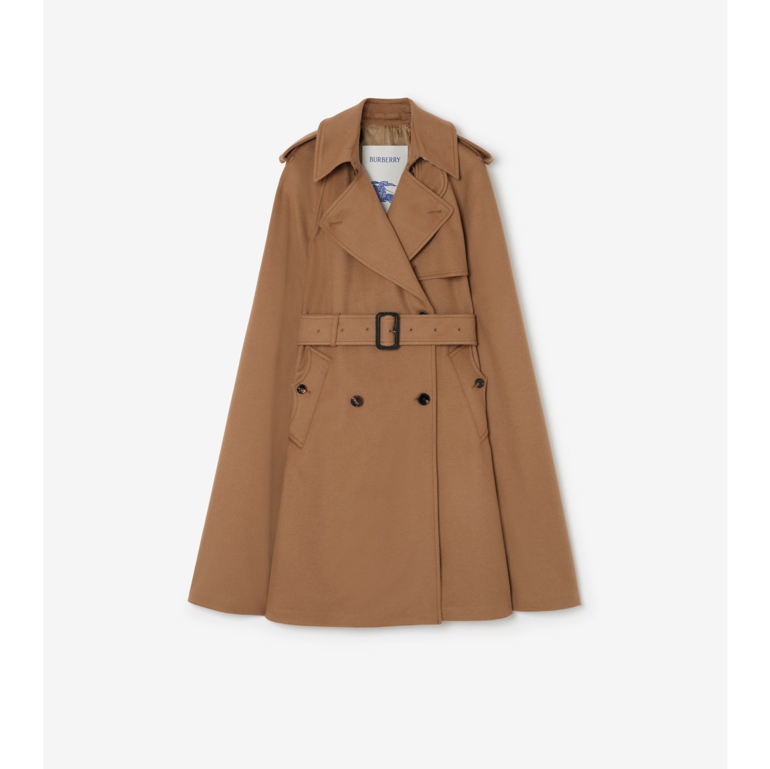 羊绒 Belmont Trench 斗篷