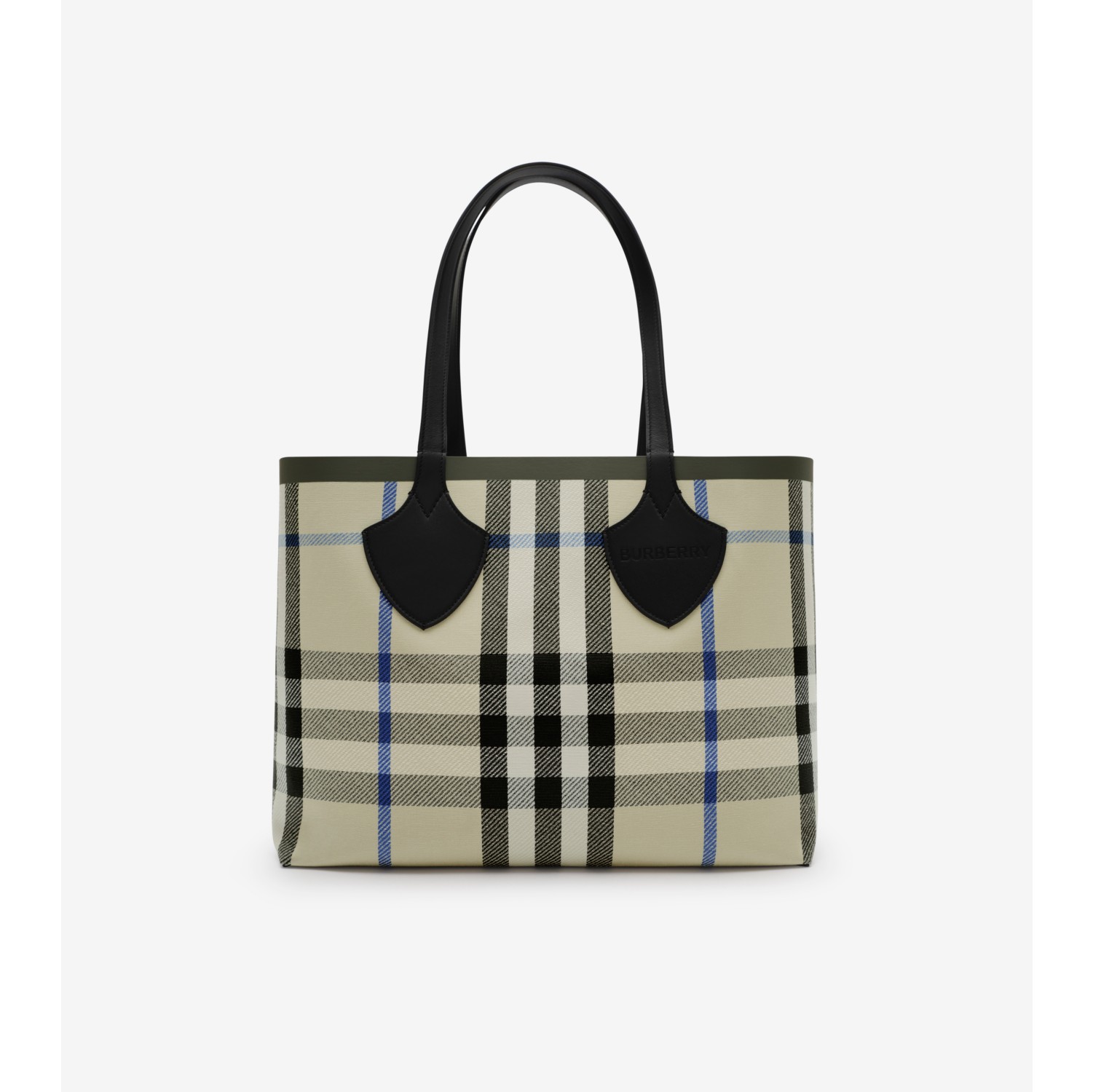 中号格纹托特包