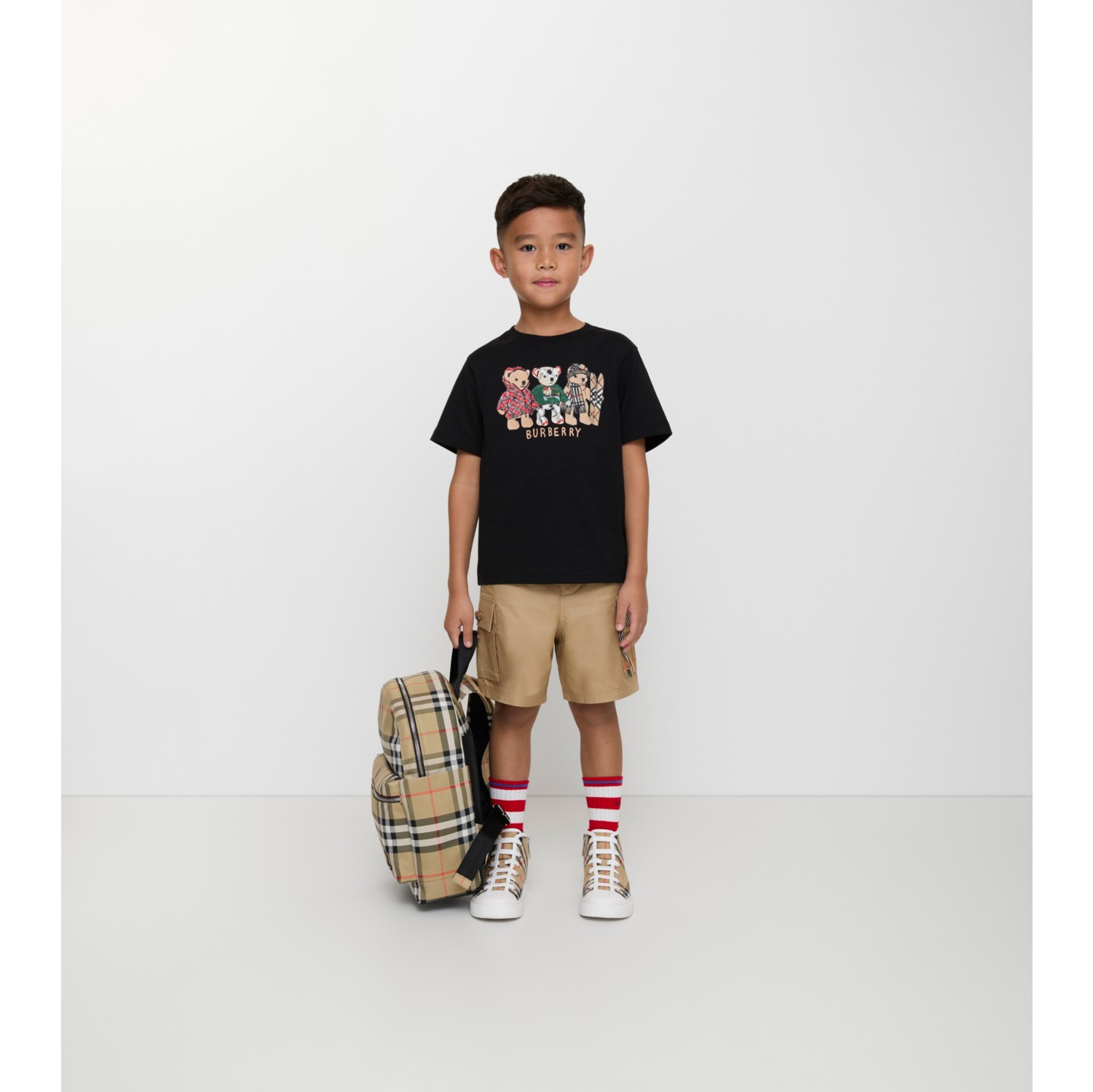 Thomas 泰迪熊及朋友印花棉质 T 恤衫