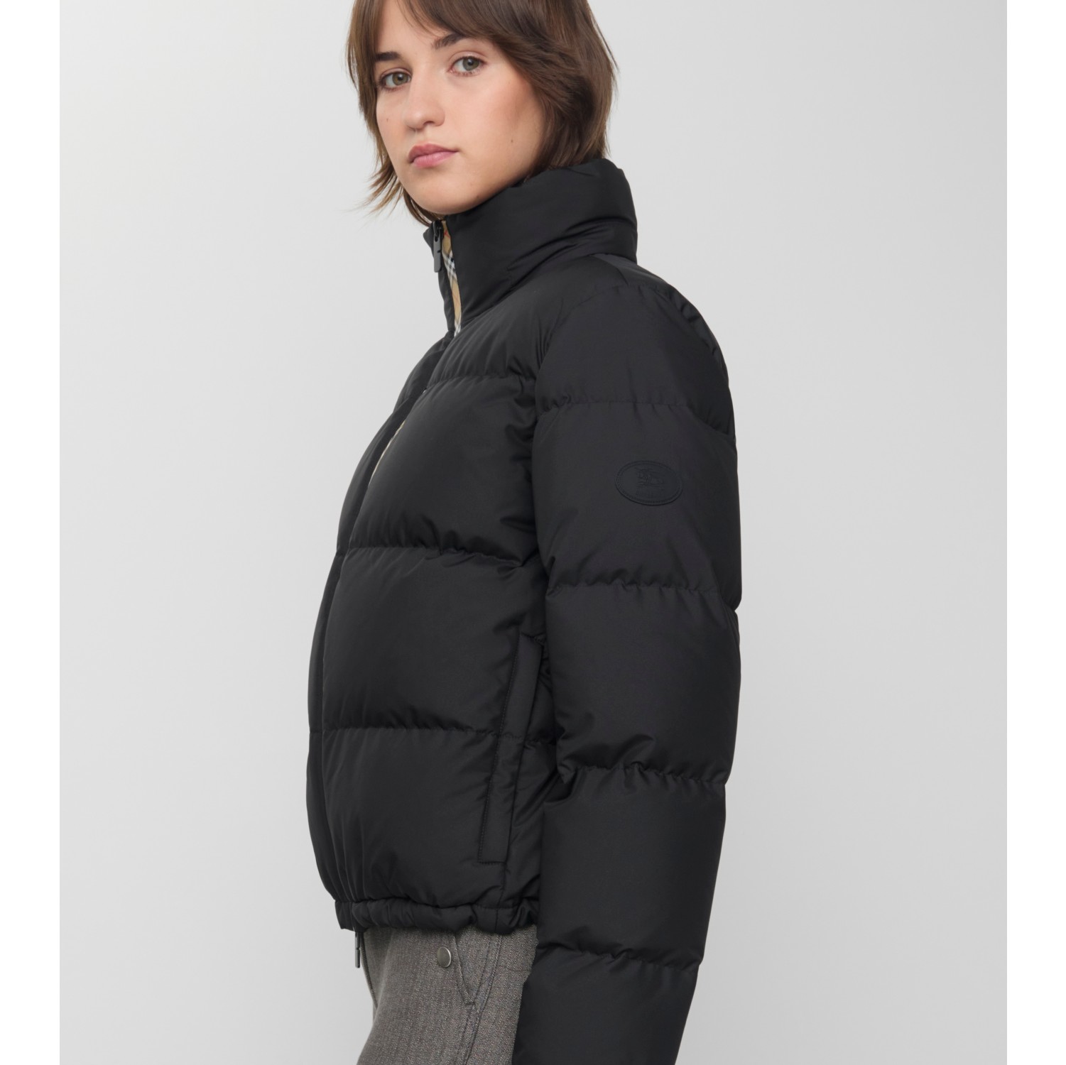格纹装饰 Ambleside 羽绒服