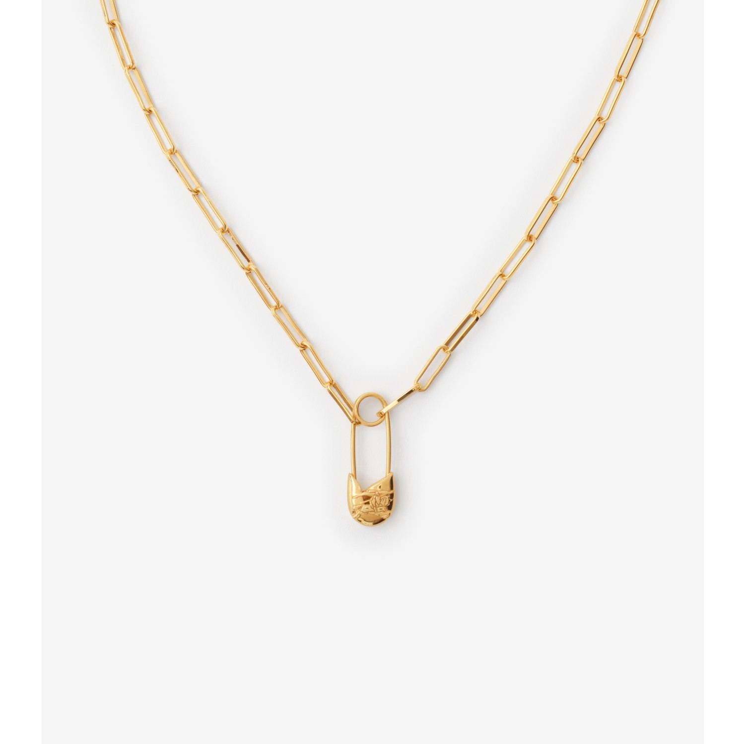 马术骑士徽标饰针项链