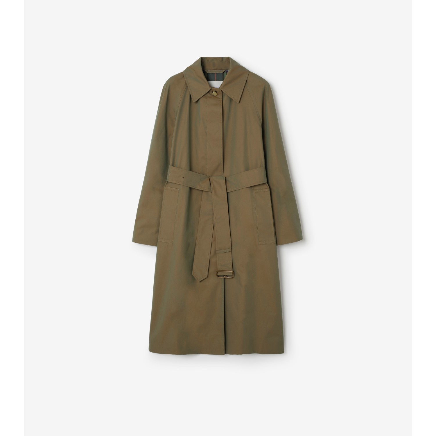 长款嘎巴甸轻便大衣