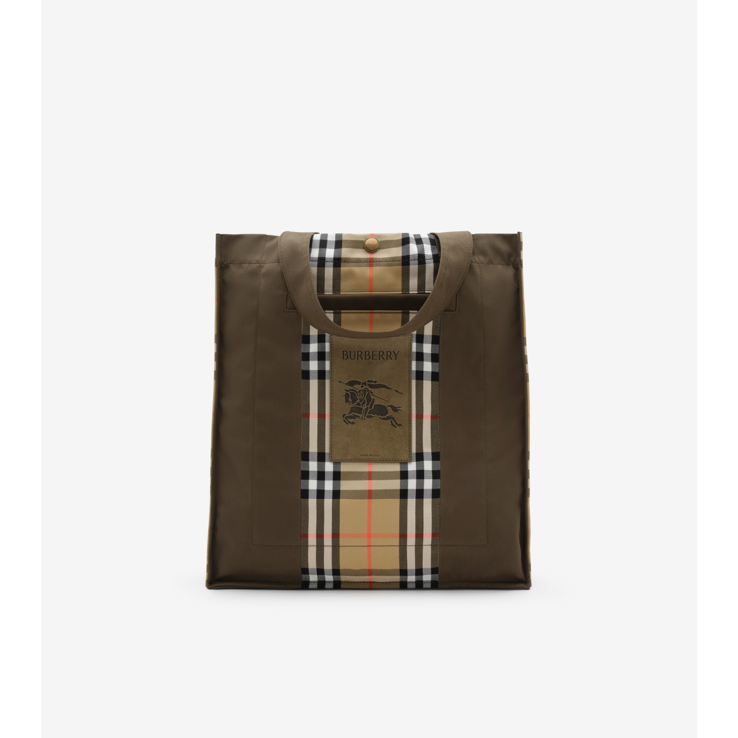 格纹 Trench 托特包