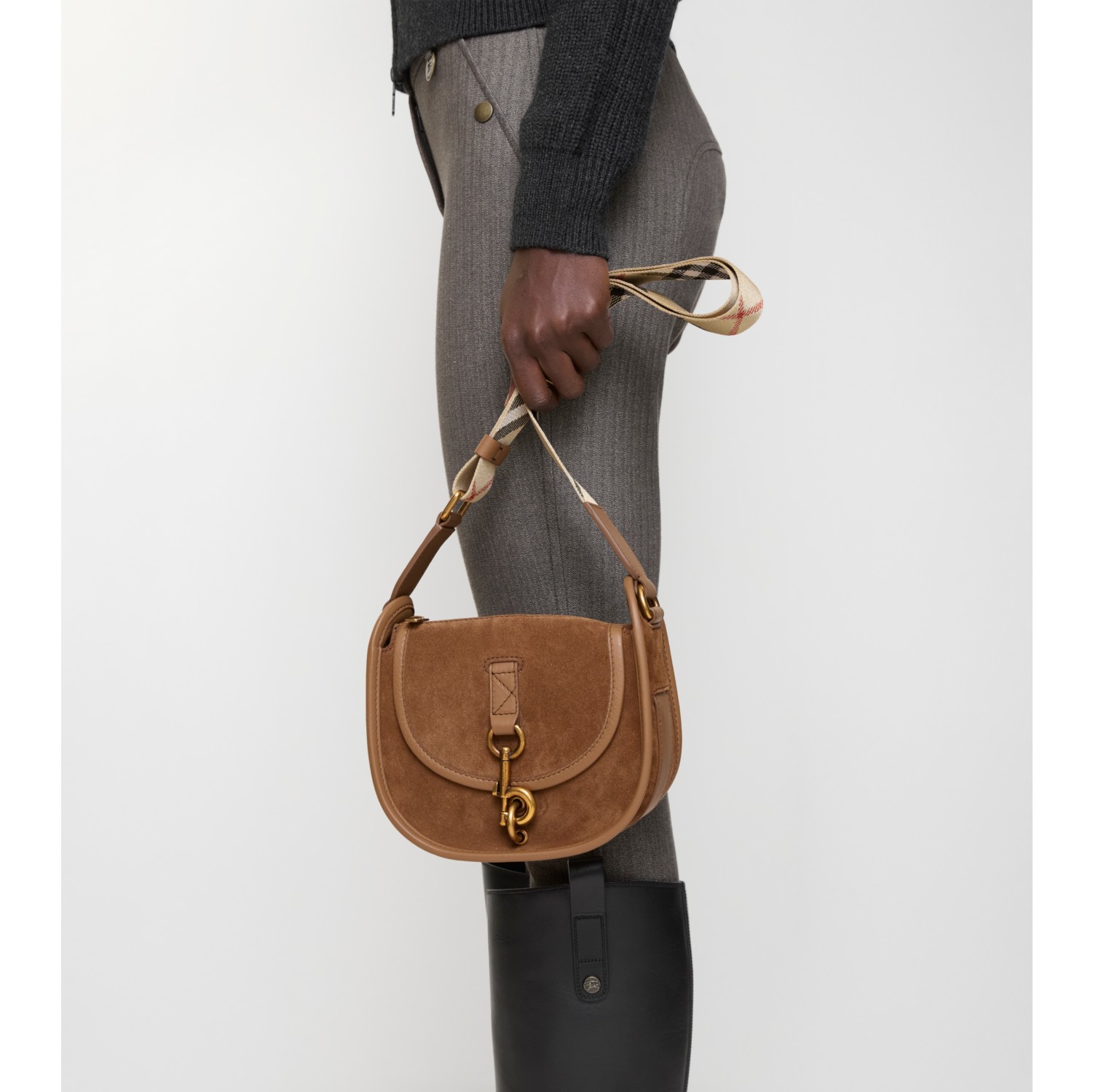 迷你 B 字型卡扣信使包