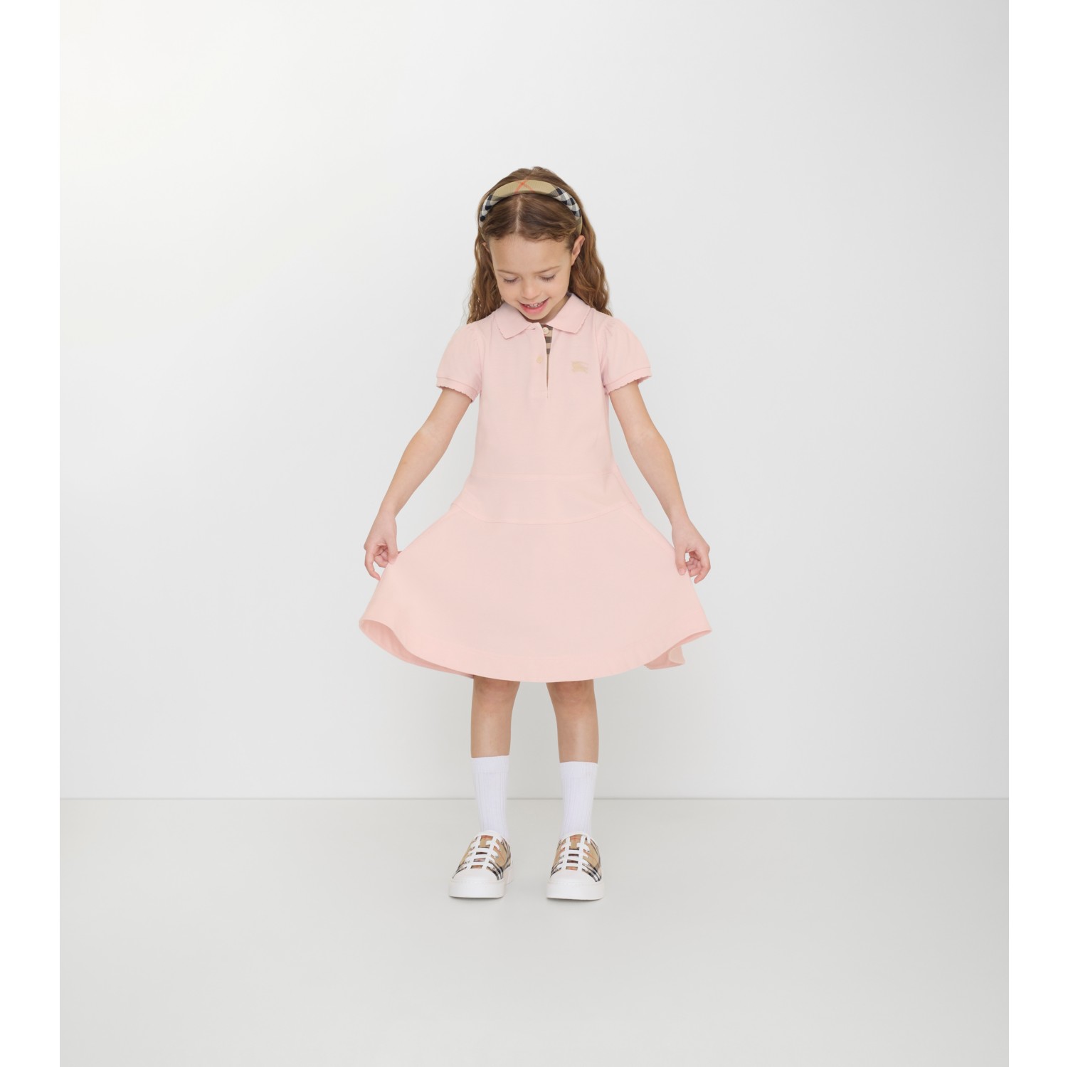 棉质 Polo 衫式连衣裙