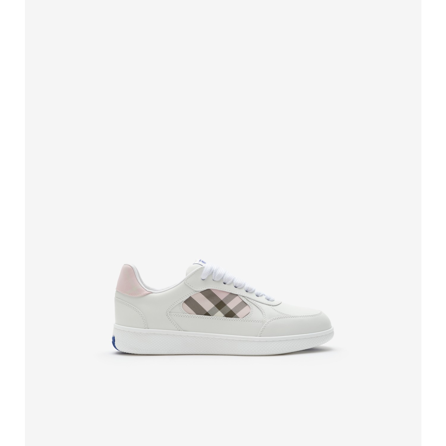 皮革拼格纹 Terrace 运动鞋