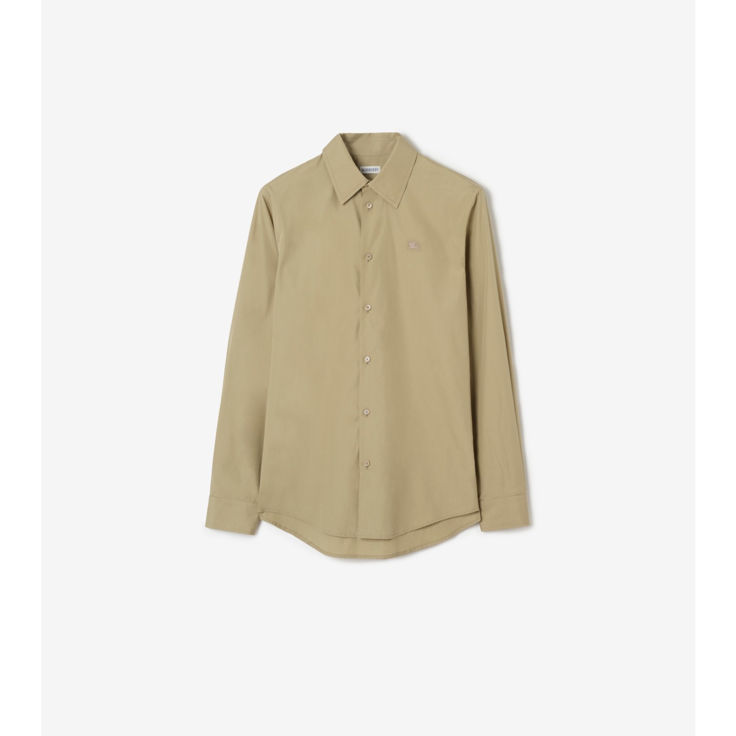 常规版型棉府绸衬衫