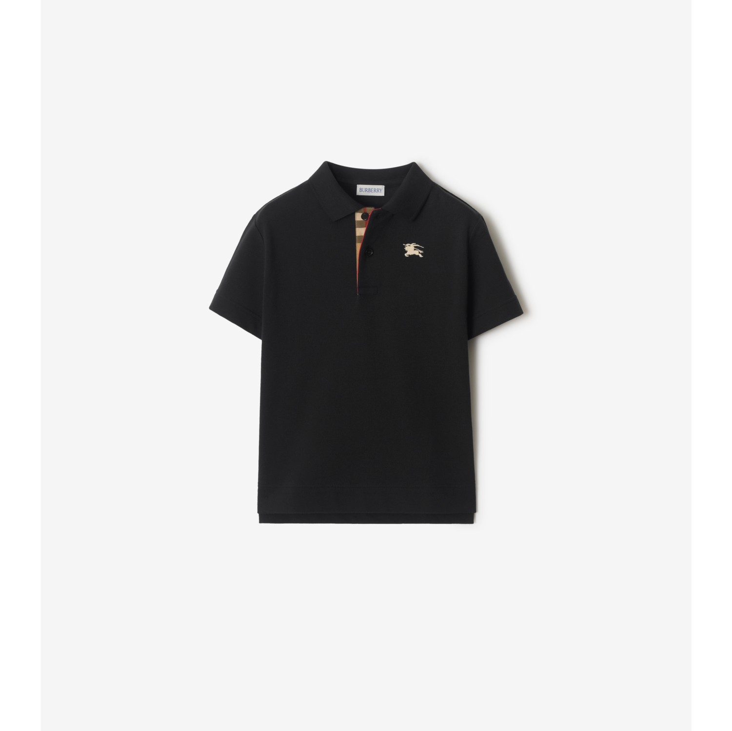 棉质珠地网眼布 Polo 衫