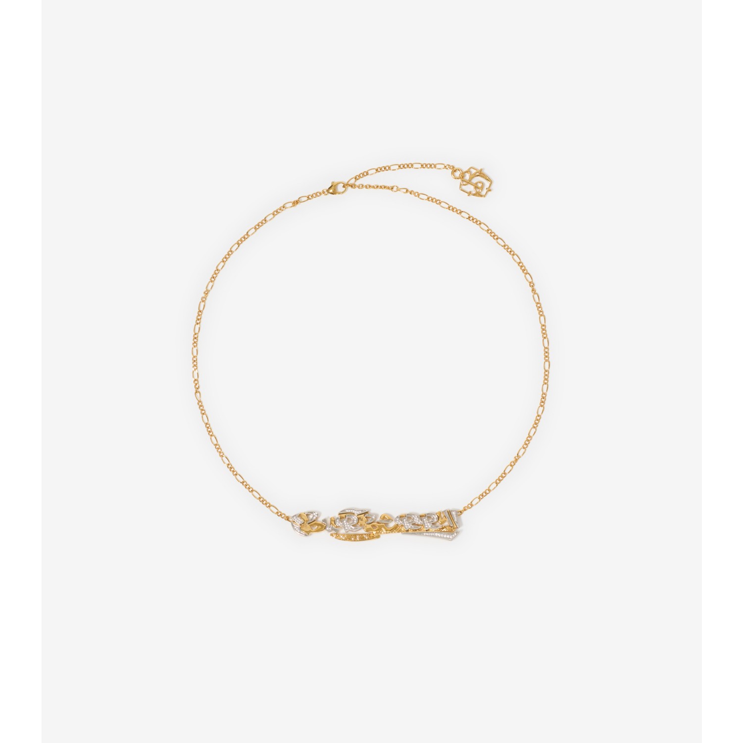 品牌徽标链饰项链