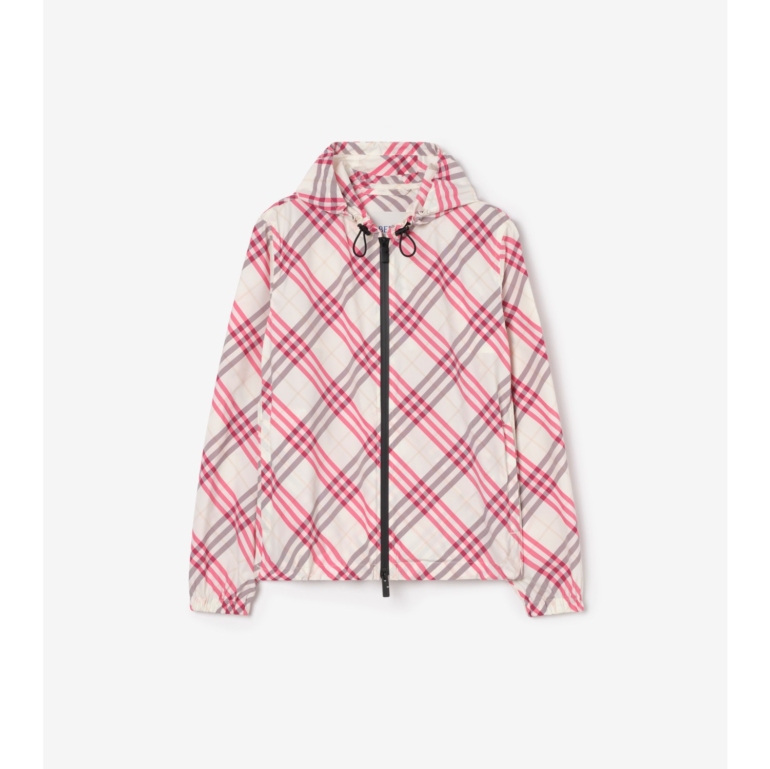 格纹 Salcombe 连帽外套