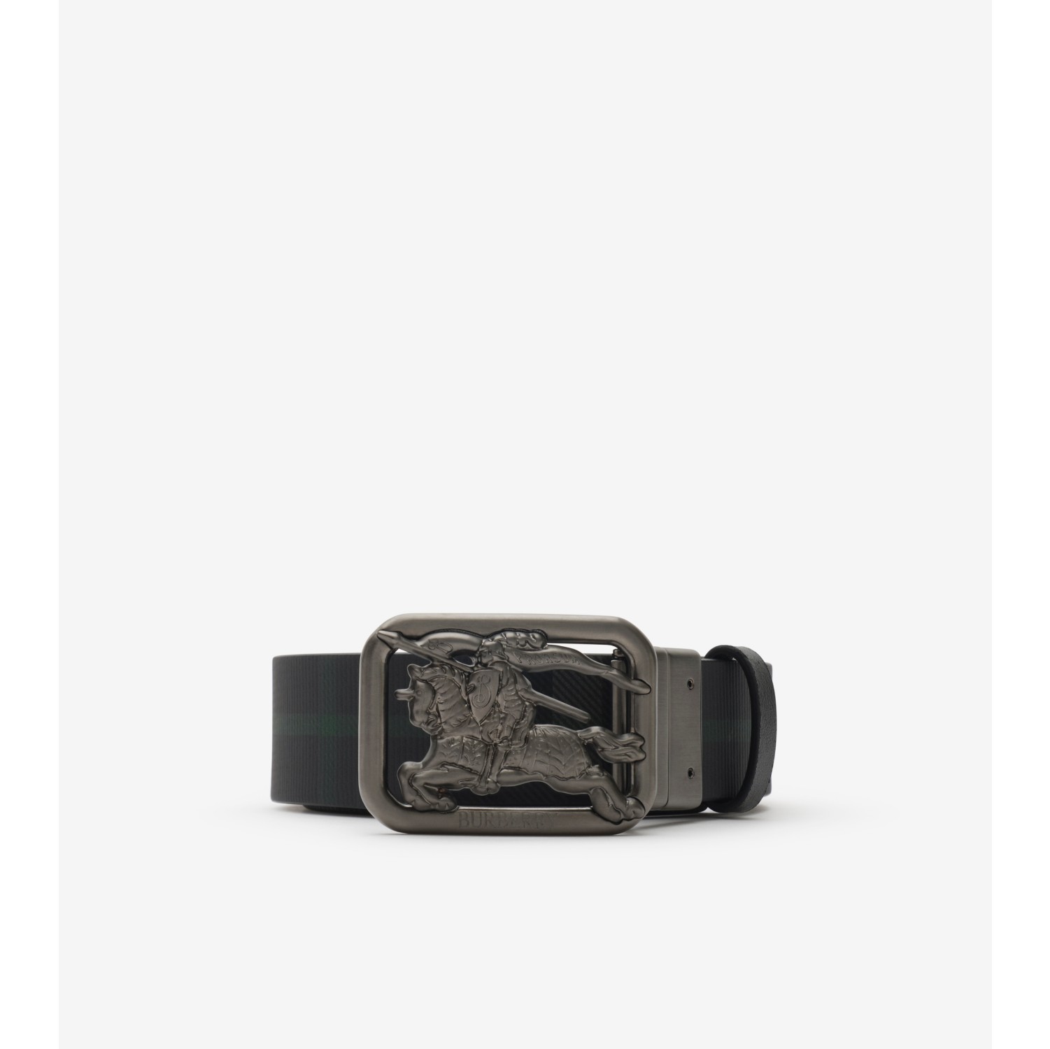 双面两用格纹 Rider 腰带