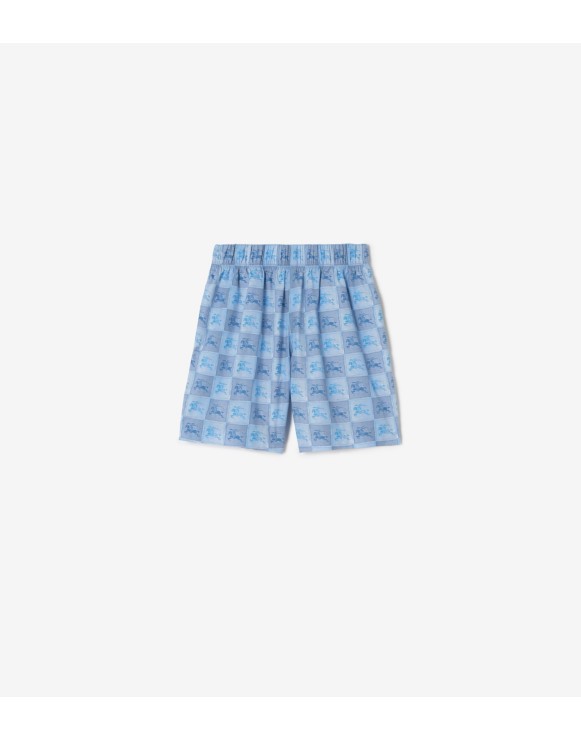 EKD Checkerboard​ Cotton Shorts