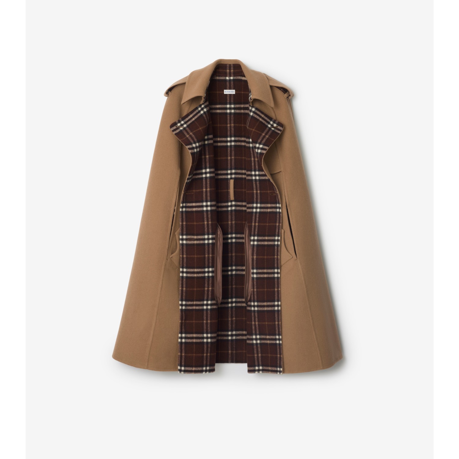 羊毛 Belmont Trench 斗篷