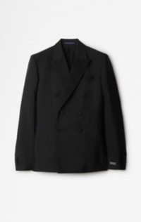 Wool Silk Tailored Jacket