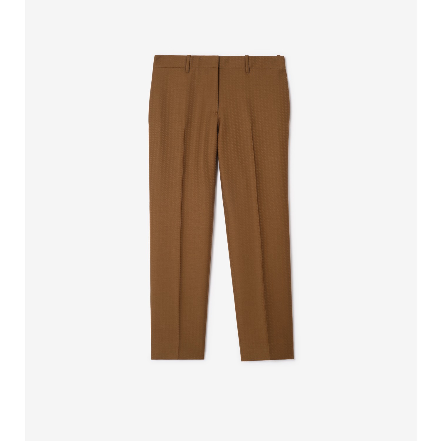 羊毛马海毛混纺量裁长裤