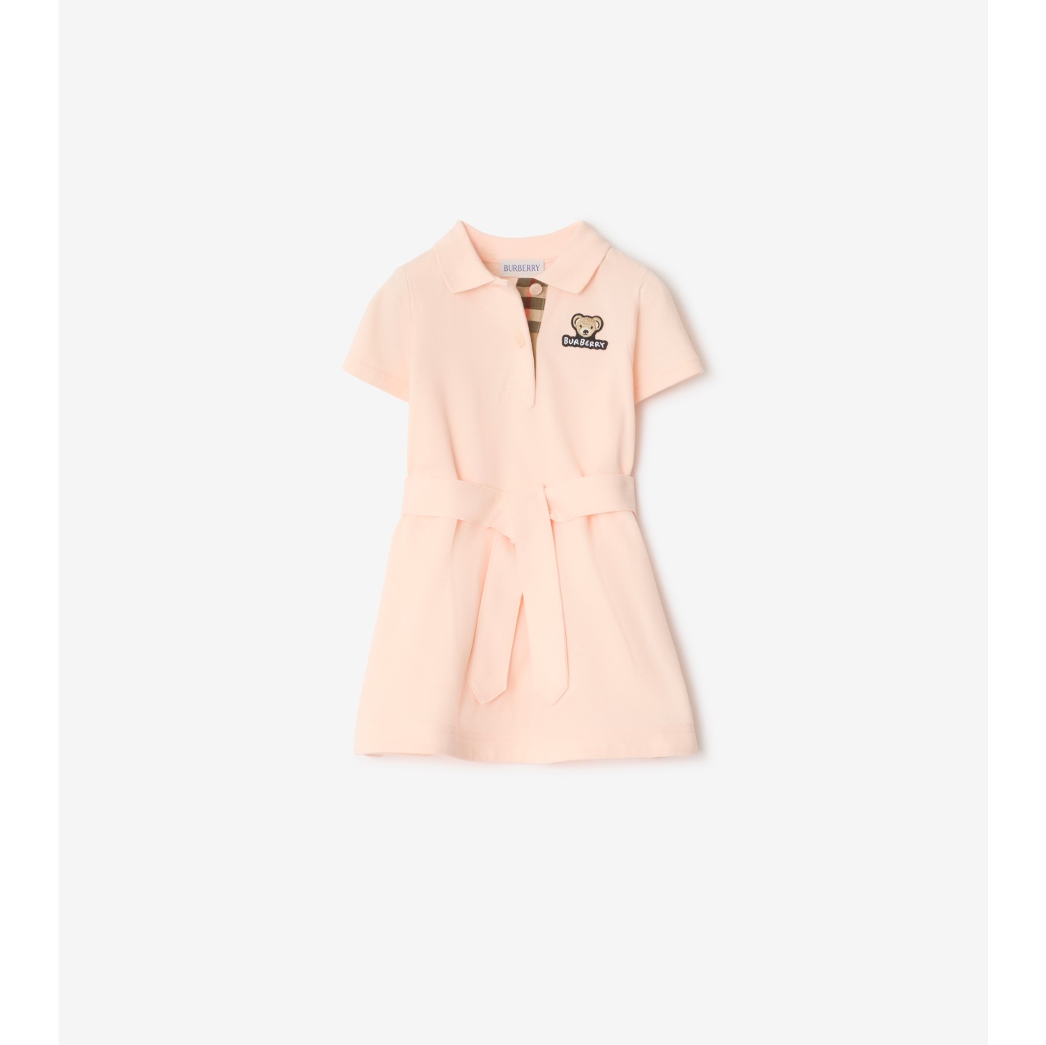 棉质 Polo 衫式连衣裙