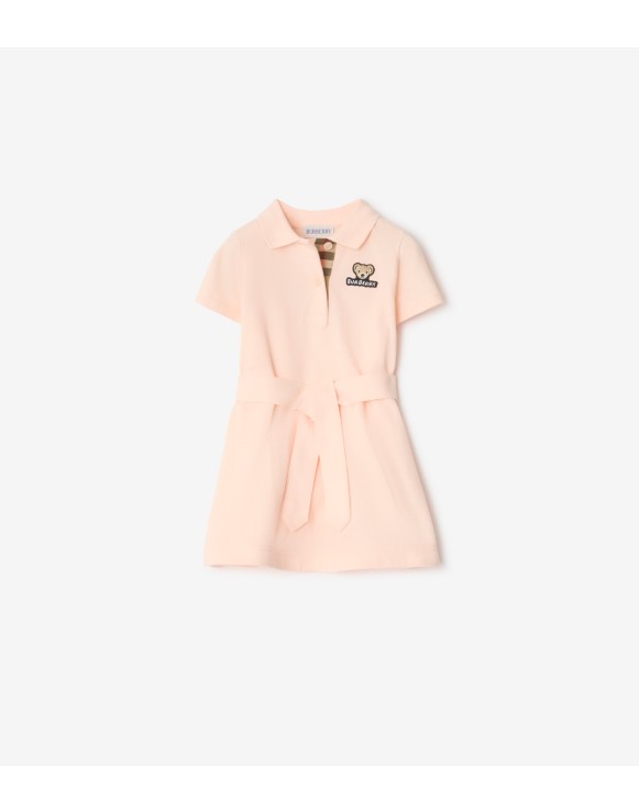 棉质 Polo 衫式连衣裙