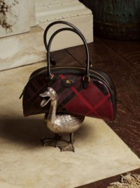 红褐色中号Highlands保龄球包照片
