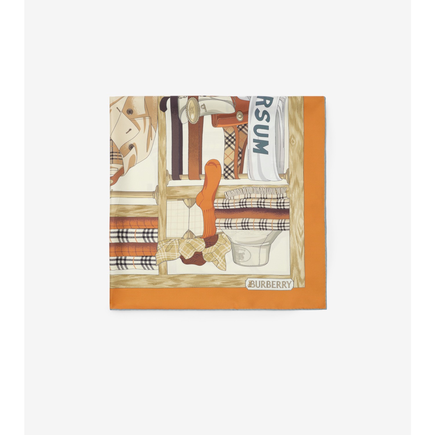 衣橱经典元素丝巾