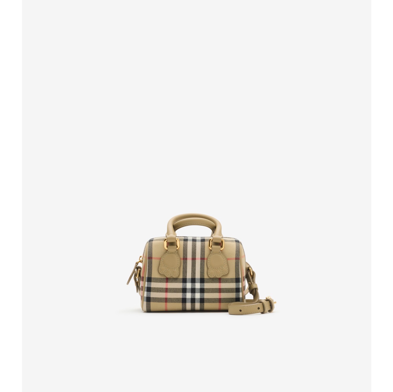 迷你格纹保龄球包