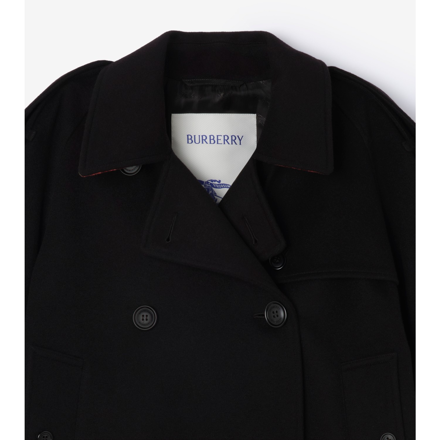 及腰短款羊绒 Mayfair Trench 外套