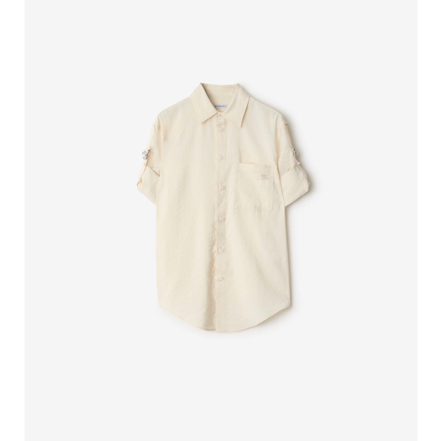 常规版型丝质混纺衬衫