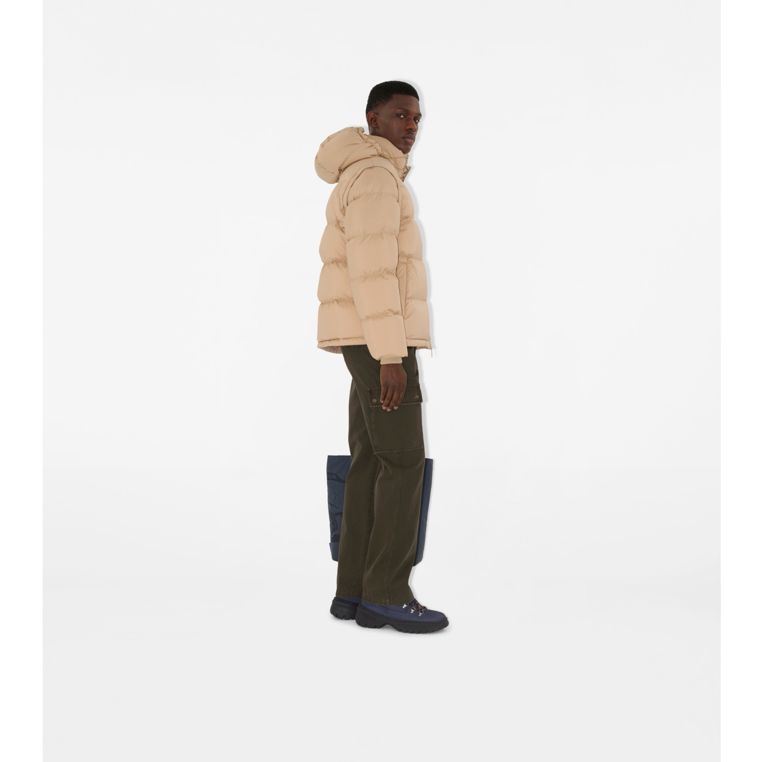 可拆式衣袖羽绒服