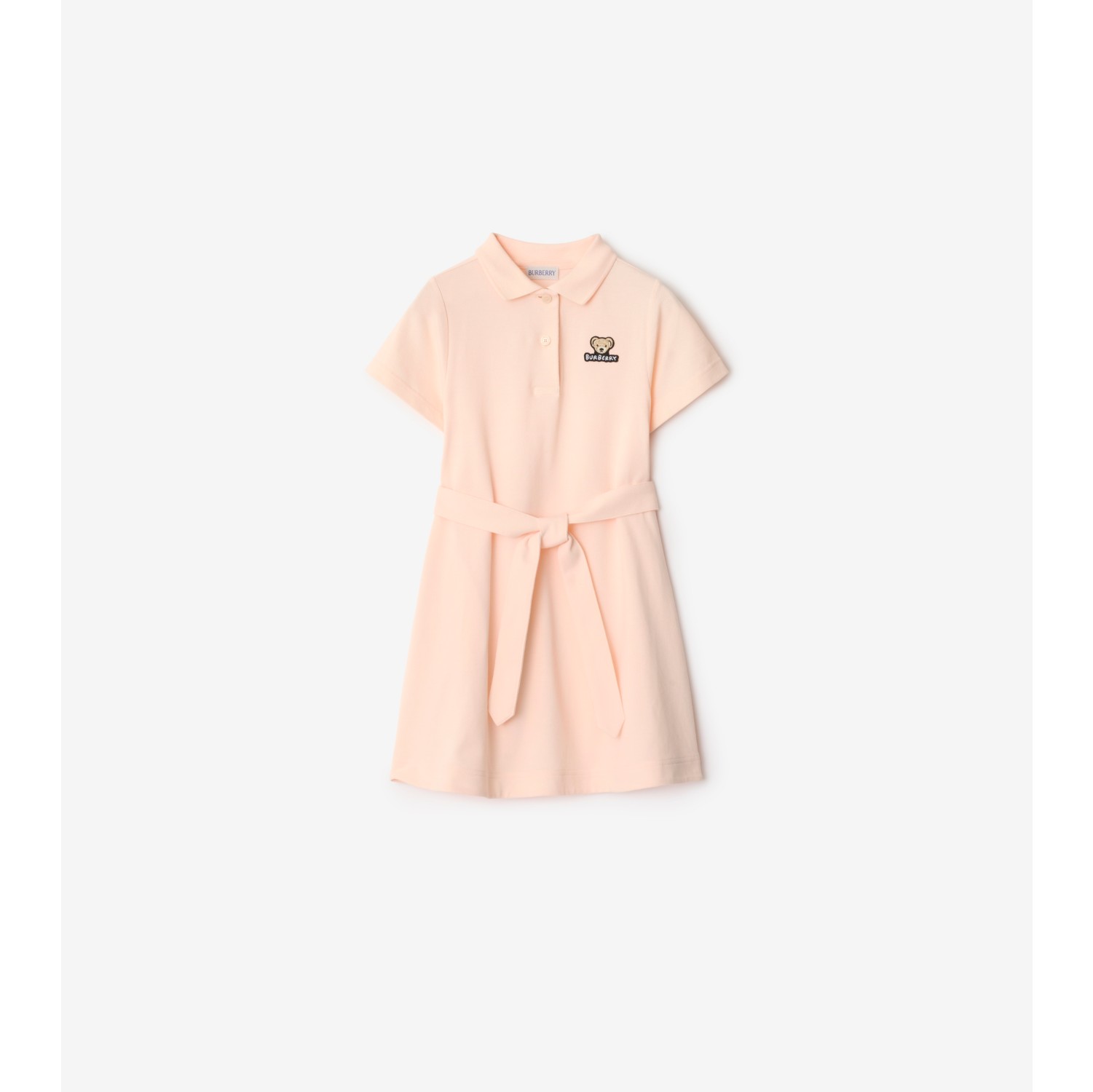 棉质 Polo 衫式连衣裙
