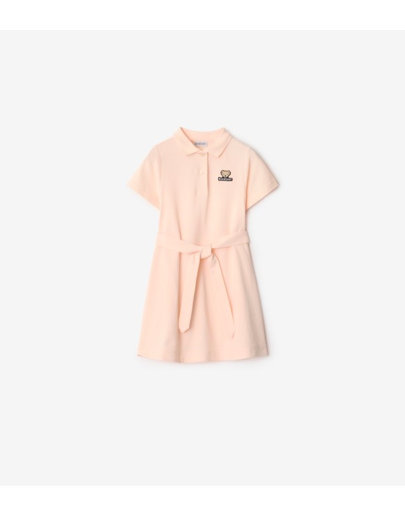 棉质 Polo 衫式连衣裙