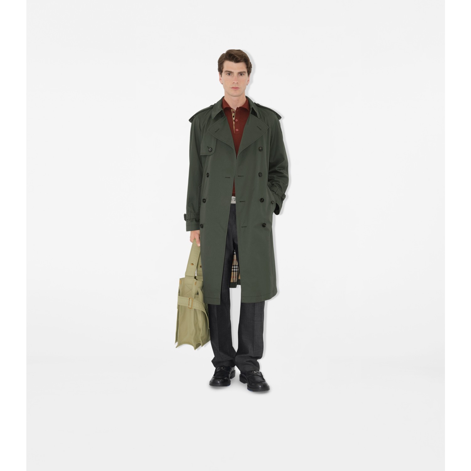 中长款嘎巴甸 Trench 风衣