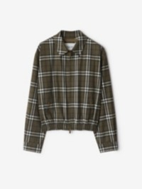 Burberry格纹外套