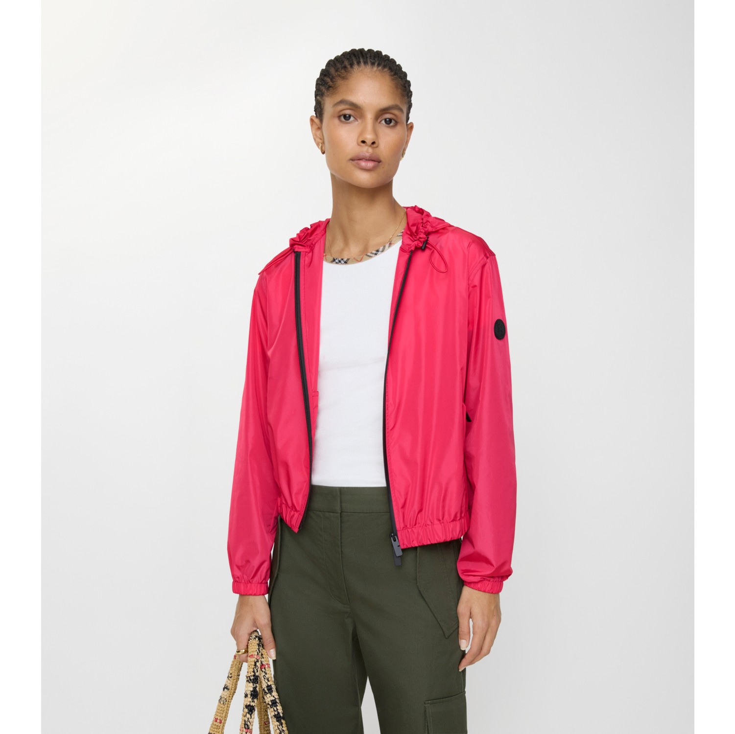 尼龙 Nelson 连帽外套