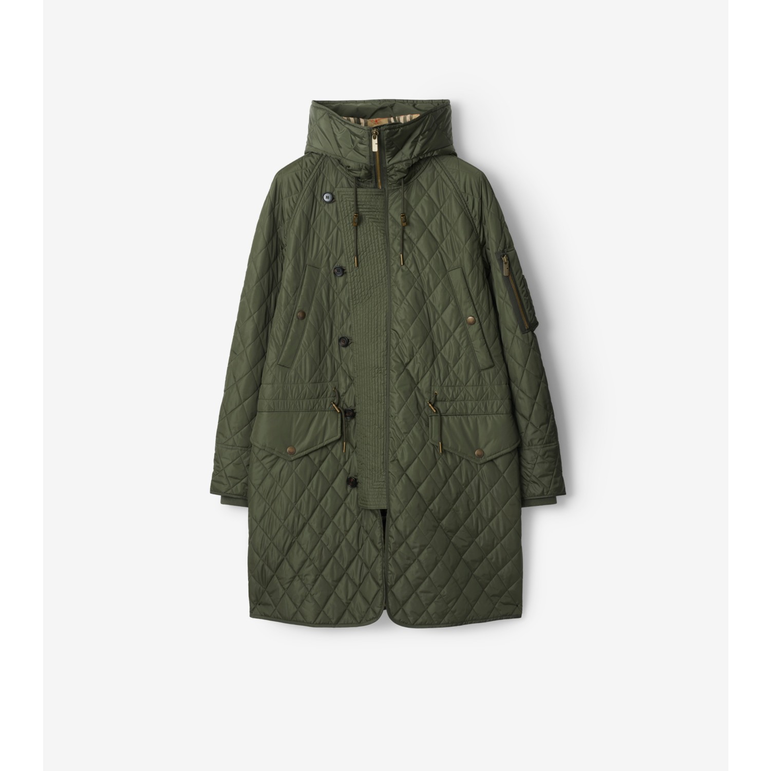 Reissued Quilted Nylon Parka