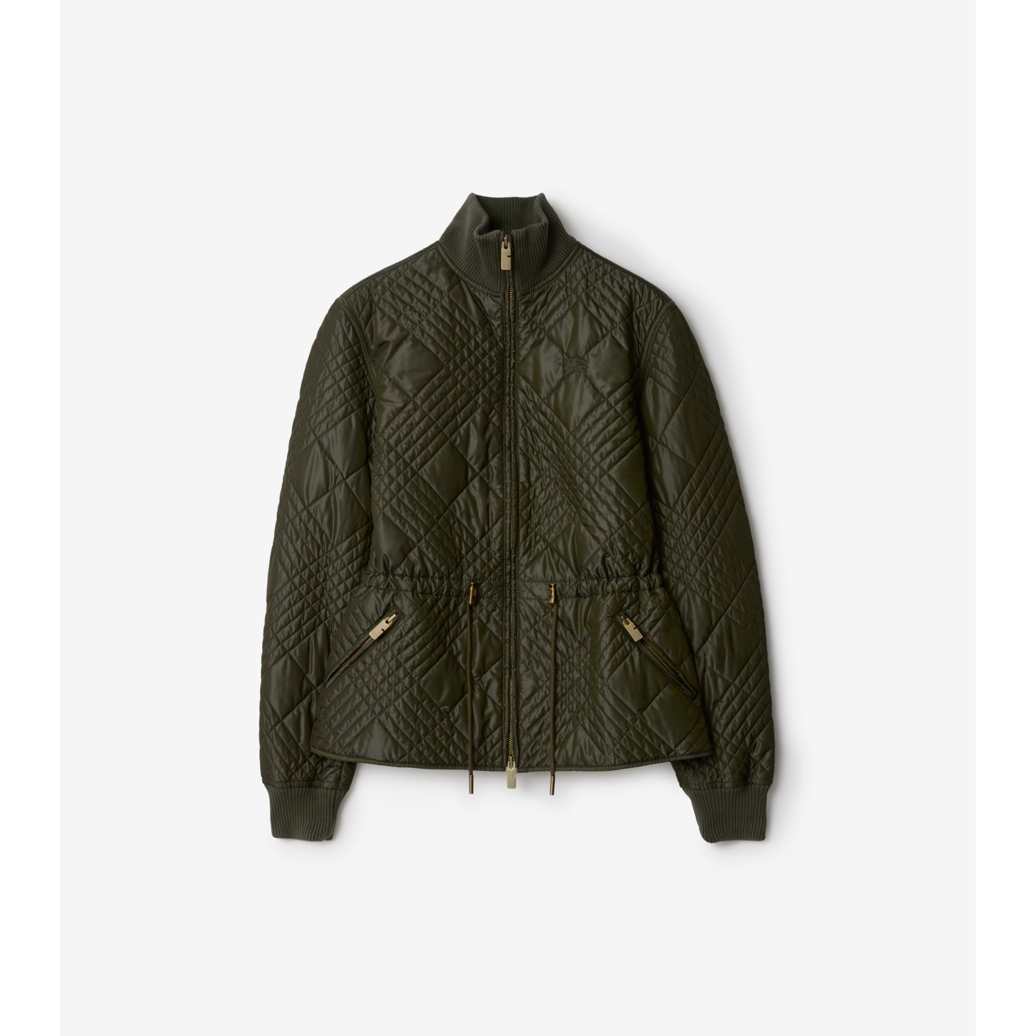 迷你格纹缝线尼龙 Wakerley 夹克