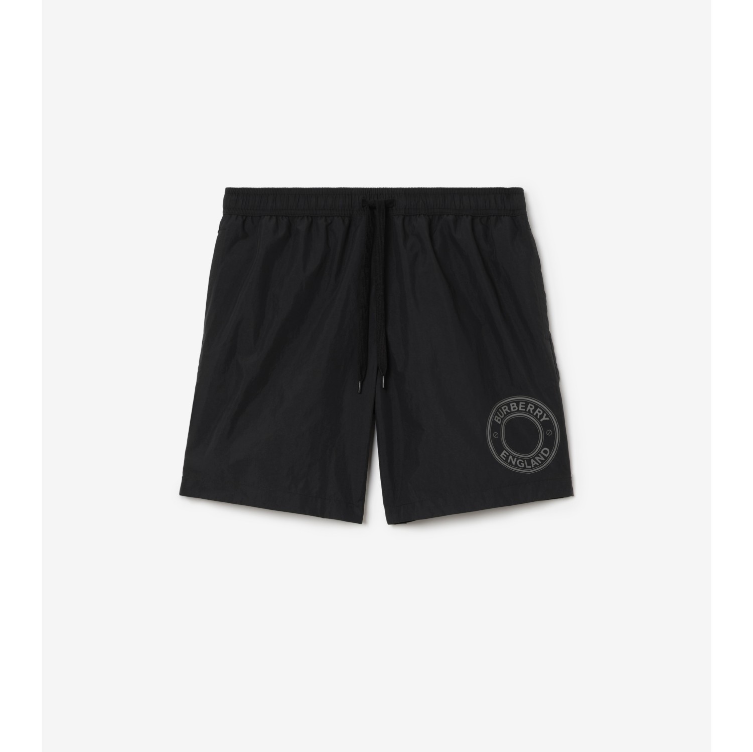 徽标图案游泳裤