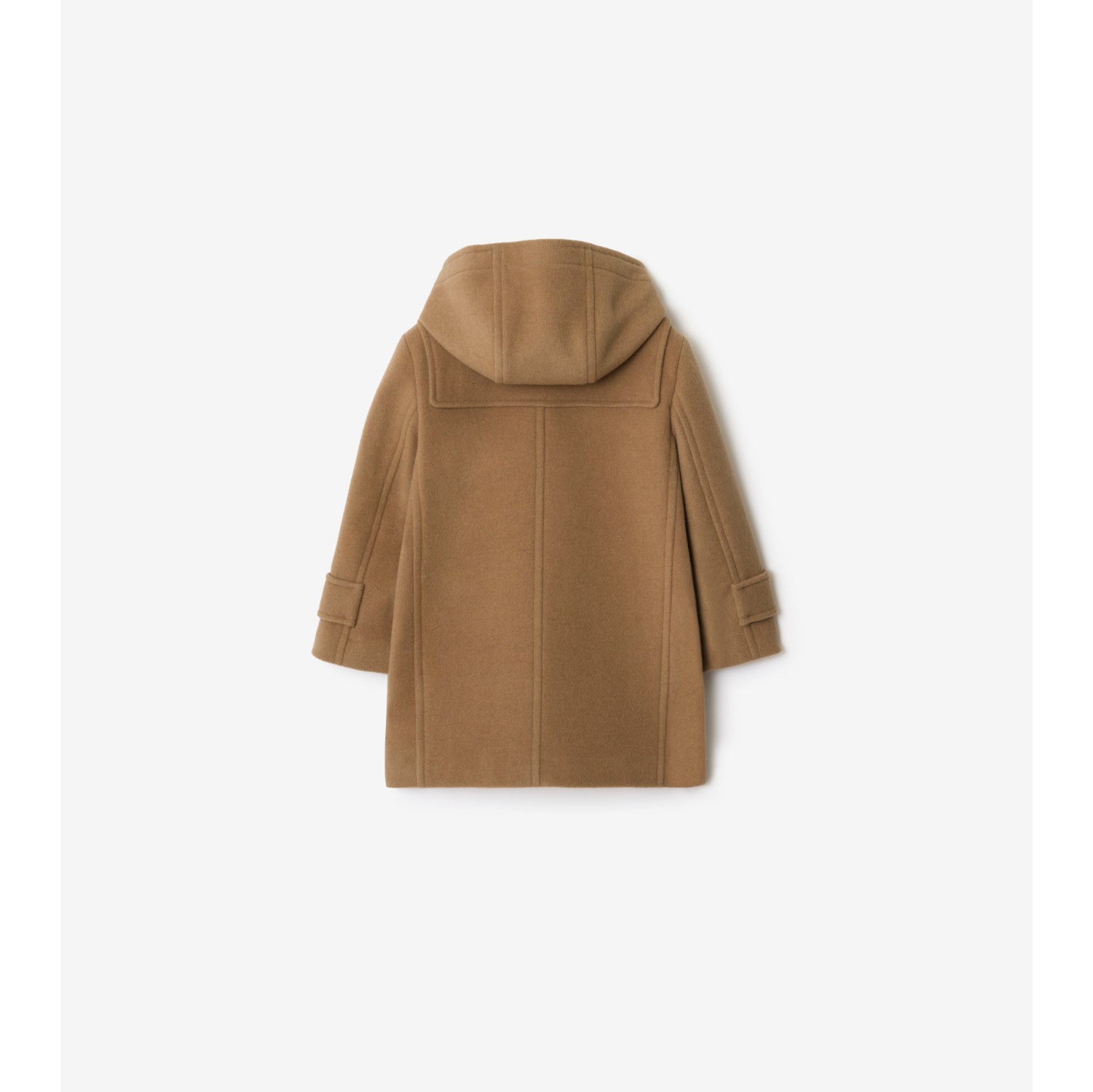 羊毛牛角扣大衣