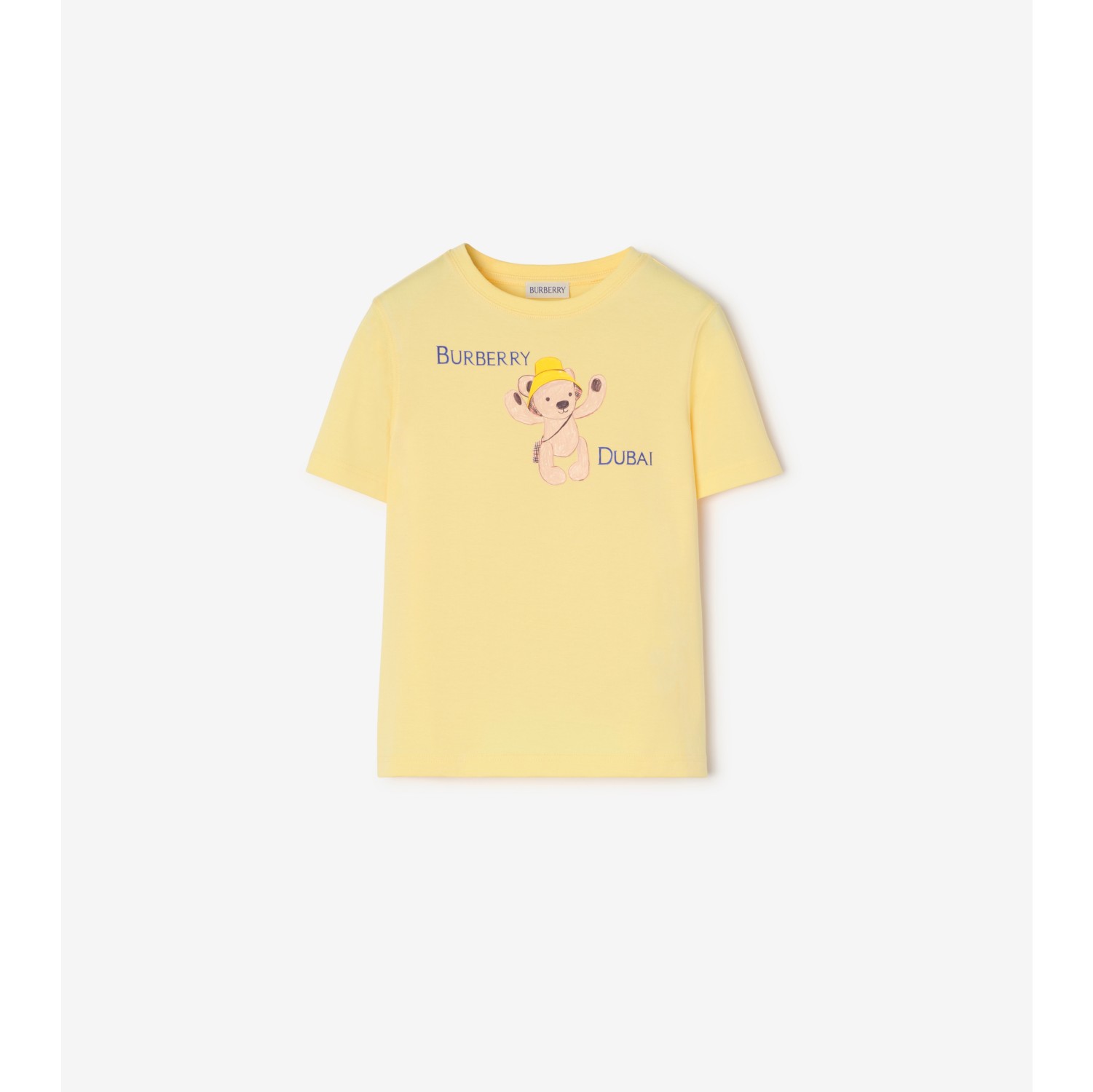 泰迪熊迪拜印花棉质 T 恤衫