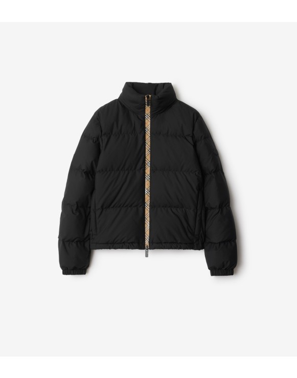 格纹饰带 Ambleside 羽绒服